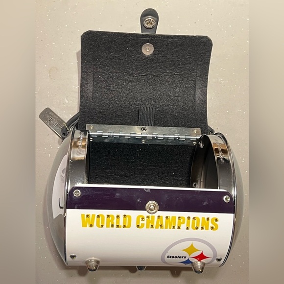 Little Earth Super Rare Swarovski crystals Steelers purse - Picture 10 of 13